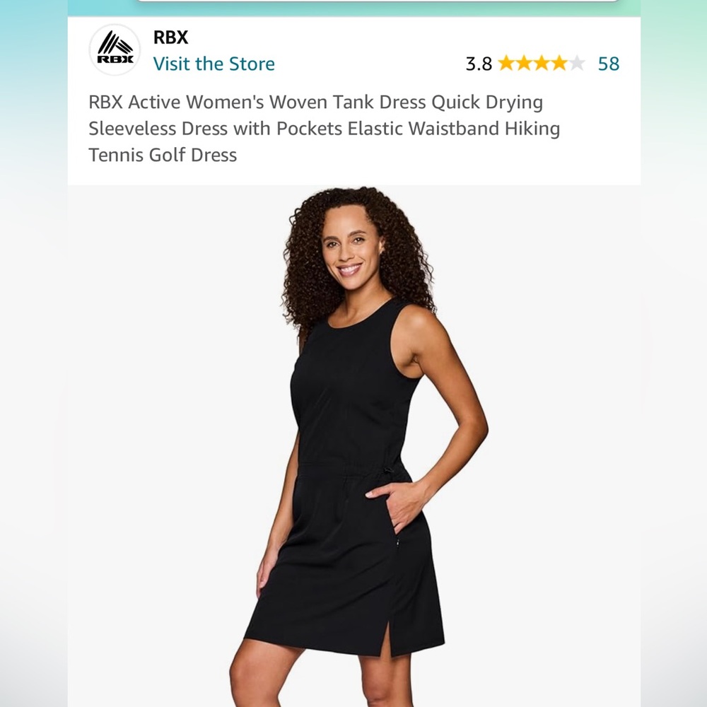 NWT RBX black dress